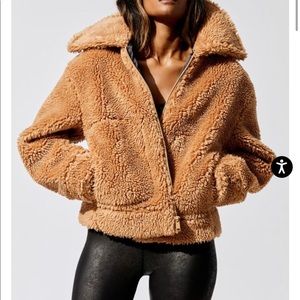 Carbon38 Zip Up Teddy Jacket